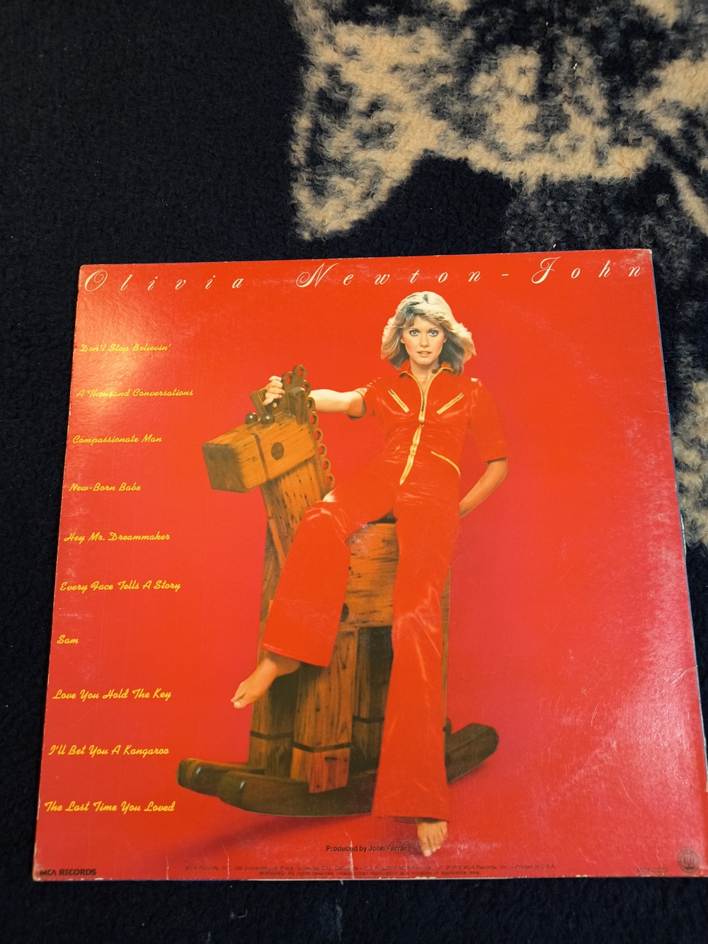 Olivia Newton John Vinyl Record Album